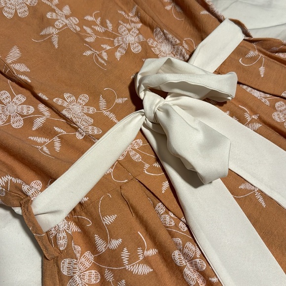 Shein peach floral maxi dress - Picture 5 of 5
